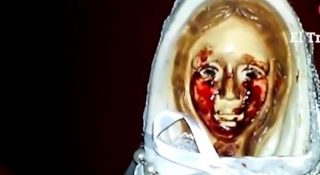 Ha pianto 38 volte  lacrime di sangue una statua della Madonna in Argentina