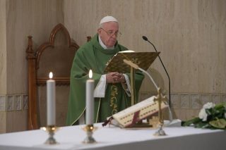 Papa Francesco: rifiutare la generosità di Dio è un peccato