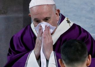 Test del coronavirus a Papa Francesco: risultato negativo