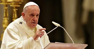 What did Pope Francis say about civil unions?