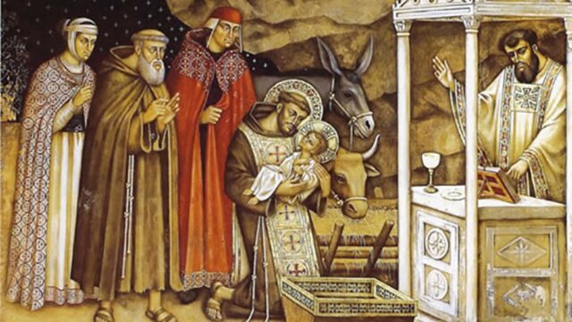 Il Natale del “poverello” di Assisi